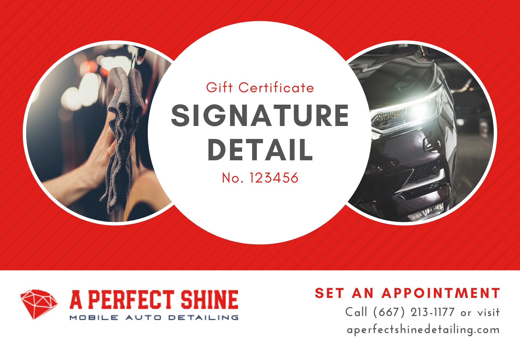 Gift Certificate Info